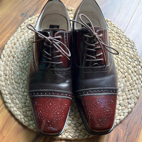 Venturi Shoes Venturi Mens Leather Dress Shoe Two